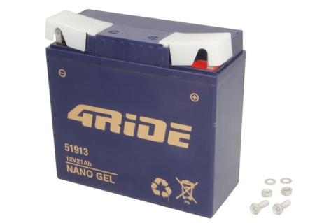 GEL - Acumulator Moto GEL 51913 4RIDE 12V 21Ah 300A
