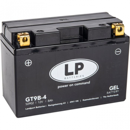 GEL - Acumulator Moto LandPort GEL 12V 8 Ah 100A LT9B-4 echivalent YT9B-BS