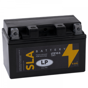 SLA AGM (Sealed Lead Acid) - Acumulator Moto LandPort SLA 12V 8.6 Ah 190A LTZ10-S echivalent YTZ10S-BS