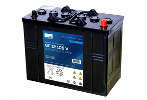 Deep Cycle - Tractiune/Semi-Tractiune - Acumulator TRACTIUNE Sonnenschein dryfit bloc GF12105V 12V 105 AH