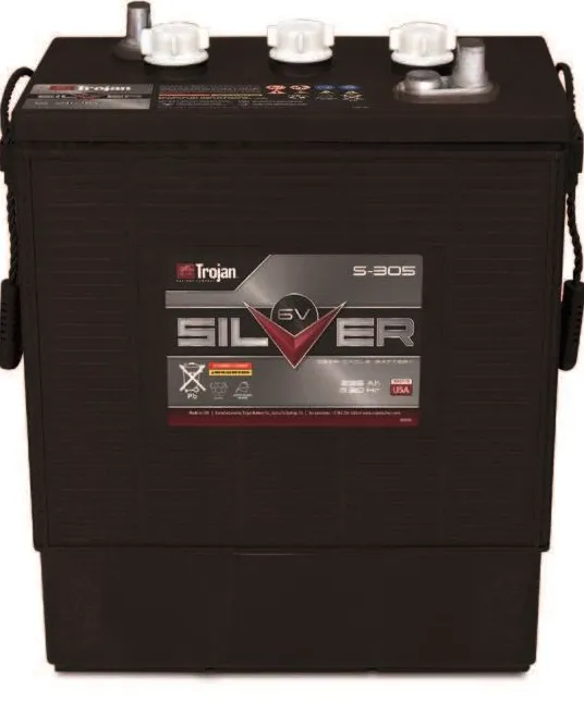 Acumulatori VRLA AGM/GEL / Tractiune / LiFePo4 - Acumulator Tractiune TROJAN Silver S-305 Deep Cycle 6V 295 Ah