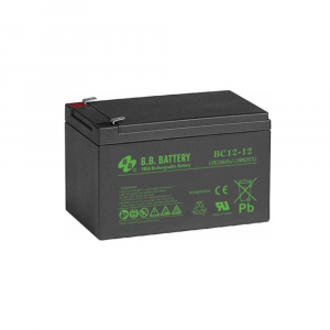 Baterii si acumulatori AGM VRLA de 6-12 V - Acumulator VRLA B.B. Battery 12V 12Ah BC12-12 T2