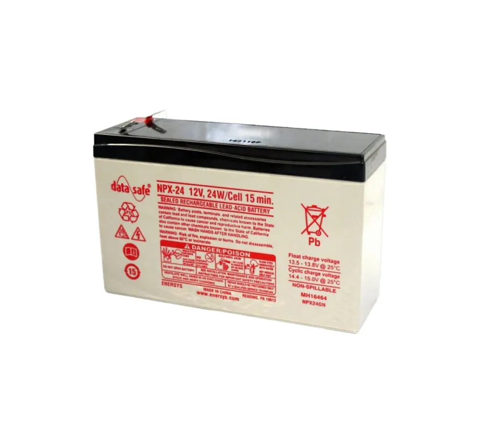 Baterii si acumulatori AGM VRLA de 6-12 V - Acumulator VRLA GENESIS 12V 6 Ah NPX24-12