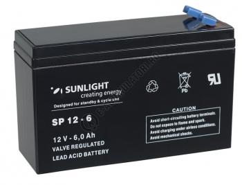 Acumulator VRLA SUNLIGHT 12V 6 Ah cod SPA 12-60