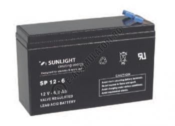 Acumulator VRLA SUNLIGHT 12V 6 Ah cod SPA 12-61
