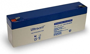 Acumulatori VRLA AGM/GEL / Tractiune / LiFePo4 - Acumulator VRLA Ultracell 12V, 2.4Ah UL2.4-12