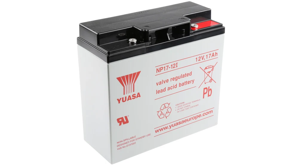 Acumulator VRLA Yuasa 12V, 17Ah NP17-12L