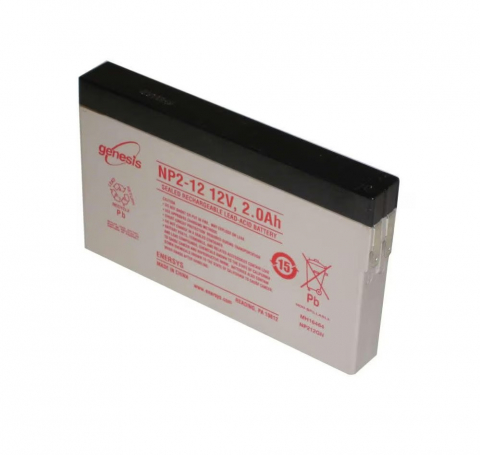 Baterii si acumulatori AGM VRLA de 6-12 V - Acumulator VRLA Genesis 12V, 2Ah NP2-12