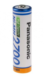 Acumulatori Panasonic AA, 2700 mAh, blister de 4 buc. BK-3HGAE/4BE [1]