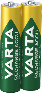 Ni-MH - Acumulatori Varta Power AAA R3 800 mah preincarcati blister 2 buc 56703