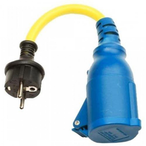 Panouri fotovoltaice si accesorii - Cablu adaptor Victron Energy 16A/250V- priza Schuko / cuplare CEE