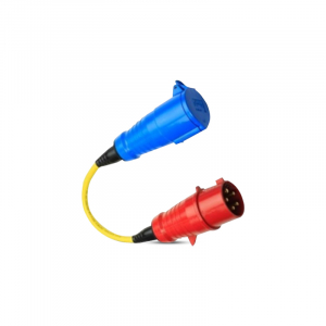Panouri fotovoltaice si accesorii - Cablu adaptor Victron Energy 32A/3 faze la 1 faza- priza CEE 5P/cuplare CEE 3P