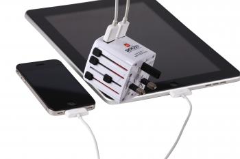 Adaptor WORLD USB CHARGER dual port SKROSS cod 1.3023002
