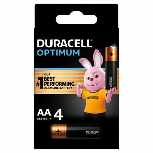 Baterii - Baterie alcalina Duracell Optimum MN1500 AA bl4