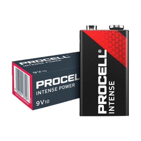 Acumulatori, Baterii si Incarcatoare Uzuale - Baterie alcalina Duracell Procell Intense MX1604 9V bulk