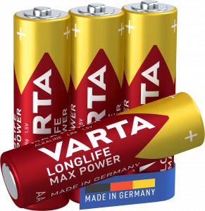 Baterie alcalina Varta Longlife Max Power AA blister 4 bucati1