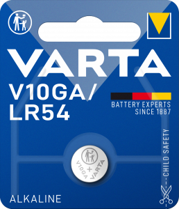 Baterie Alcalina Varta V10GA LR54 1.5V blister 1 buc0