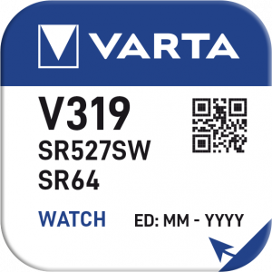 Baterie ceas Varta Silver Oxide V 319 SR527SW blister 1 buc1