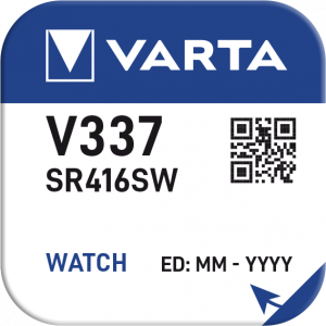 Baterie ceas Varta Silver Oxide V 337 SR416SW blister 1 buc1