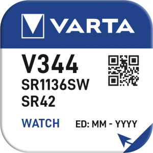 Baterie ceas Varta Silver Oxide V 344 SR1136SW blister 1 buc1