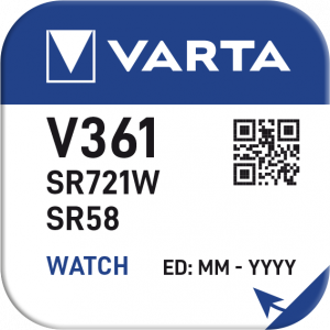Baterie ceas Varta Silver Oxide V 361 SR721SW blister 1 buc0