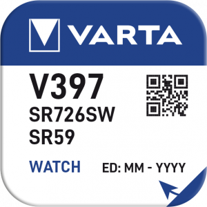 Baterie ceas Varta Silver Oxide V 397 SR927SW blister 1 buc2