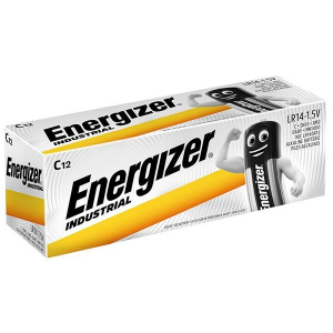 Acumulatori, Baterii si Incarcatoare Uzuale - Baterie Energizer Industrial LR14 C 12 Pack