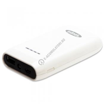 Acumulator extern Ednet Power Bank 6600mAh cod 318822