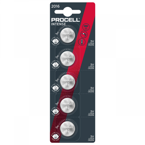 Baterii litiu - Baterie litiu Duracell Procell Intense 2016 3V bl 5
