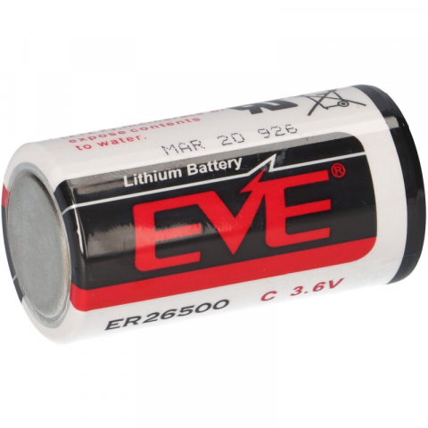 Baterii Industriale - Baterie litiu EVE ER26500 C 3,6V Standard echivalent 26500
