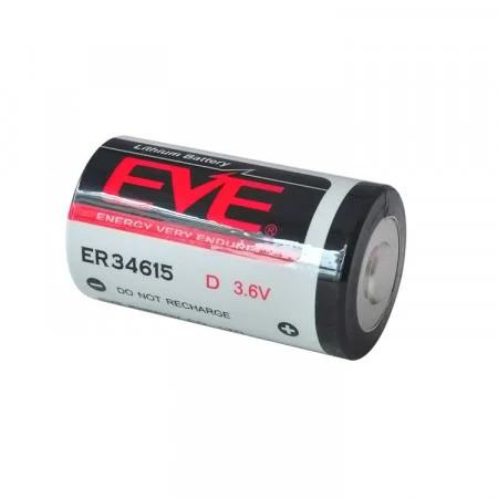 Baterii Industriale - Baterie litiu EVE ER34615 D 3,6V Standard echivalent 33600
