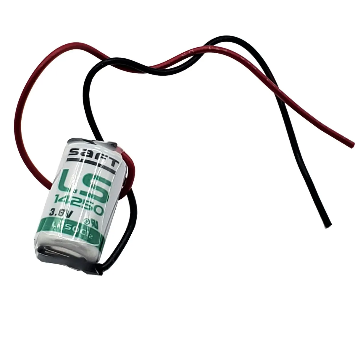 Baterii Industriale - Baterie Litiu SAFT LS 14250COT 1/2AA 3,6V cu fire si mufa COT
