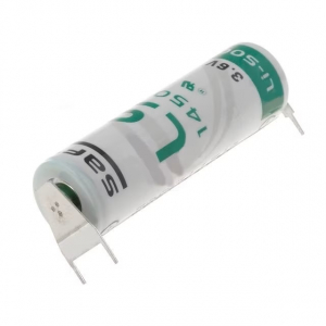 Baterii Industriale - Baterie litiu Saft LS 14500PF AA 3,6V cu 3 pini, 2 pin pozitiv