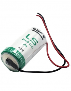 Baterii Industriale - Baterie litiu Saft LS 26500PR C 3,6V cu fire