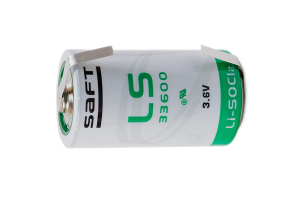 Baterii Industriale - Baterie litiu Saft LS 33600CNR D 3,6V cu lamele de lipire