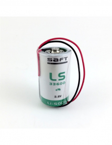 Baterii Industriale - Baterie litiu Saft LS 33600PR D 3,6V cu cabluri