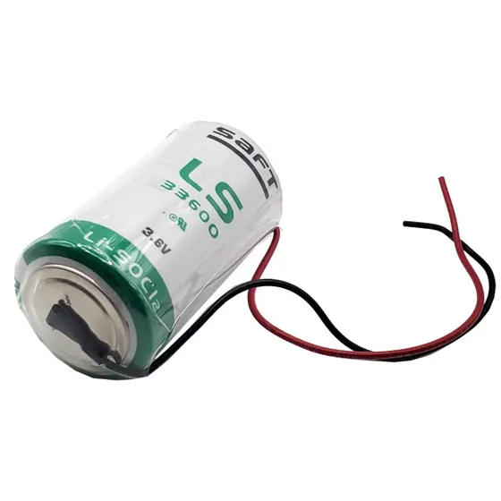 Baterii Industriale - Baterie litiu Saft LSH20, D, R20 3,6V 33600 LSH20PR cu fire