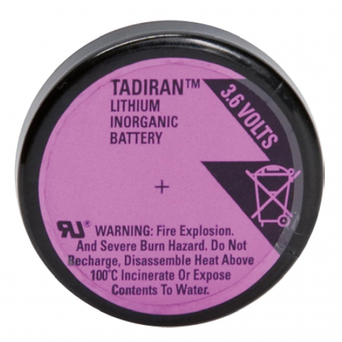 Baterii Industriale - Baterie Litiu Tadiran SL-889/P 1/10D 3.6V cu 3 pini