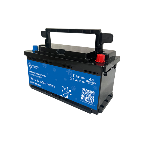 Baterie litiu Ultimatron LiFePO4 12.8V 150Ah cu BMS inteligent, Bluetooth și Încălzire – Motorhome Underseat DIN ULS-12-150H [7]