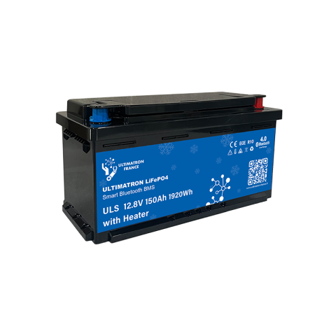 Baterie litiu Ultimatron LiFePO4 12.8V 150Ah cu BMS inteligent, Bluetooth și Încălzire – Motorhome Underseat DIN ULS-12-150H [8]