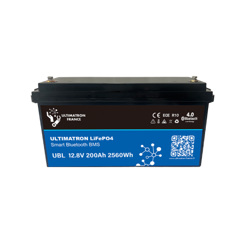 Baterie litiu Ultimatron LiFePO4 12.8V 200Ah PRO cu BMS inteligent și Bluetooth UBL-12-200-PRO [6]
