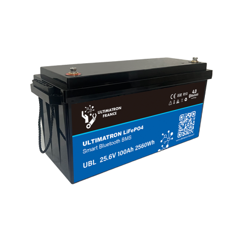 Baterie litiu Ultimatron LiFePO4 25.6V 100Ah cu BMS inteligent și Bluetooth UBL-24-100-PRO [7]