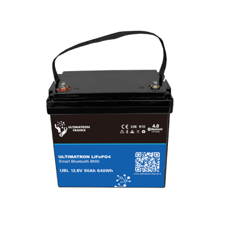 Baterie litiu Ultimatron LiFePO4 12.8V 50Ah cu BMS inteligent și Bluetooth UBL-12-50 [2]
