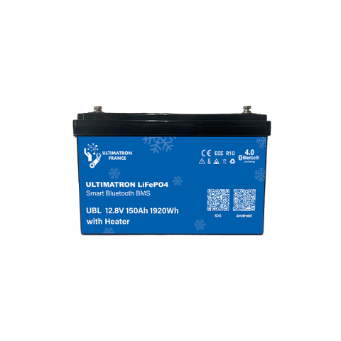 Baterie litiu Ultimatron LiFePO4 12.8V 150Ah cu BMS inteligent, Bluetooth și Încălzire integrată UBL-12-150H-PRO [8]
