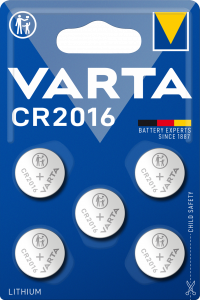 Baterie Litiu Varta CR 2016 3V blister 5 buc1