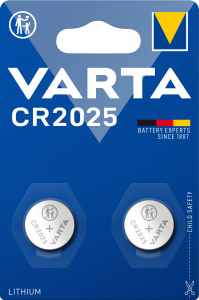 Baterie Litiu Varta CR 2025 3V blister 2 buc0