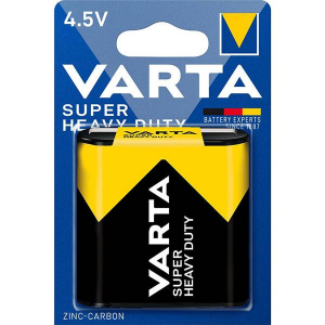Acumulatori, Baterii si Incarcatoare Uzuale - Baterie Varta Super Heavy Duty 3R12 4.5V Zinc-Carbon Blister