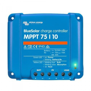 Controlere solare - Incarcator solar Victron Energy BlueSolar MPPT 100/20 (pana la 48V) Retail