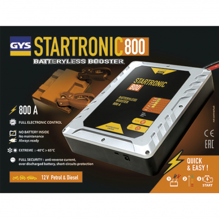 Booster si Sursa de Alimentare Gys  Booster Startronic 800 (Fara Baterii) [1]