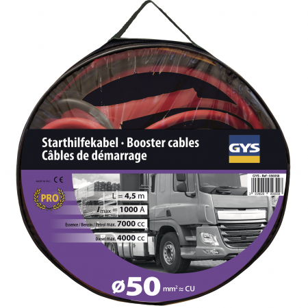 Diverse - Cabluri Alimentare Gys Pro 1000A - clesti izolati - Ø50mm² - 2 x 4.5m